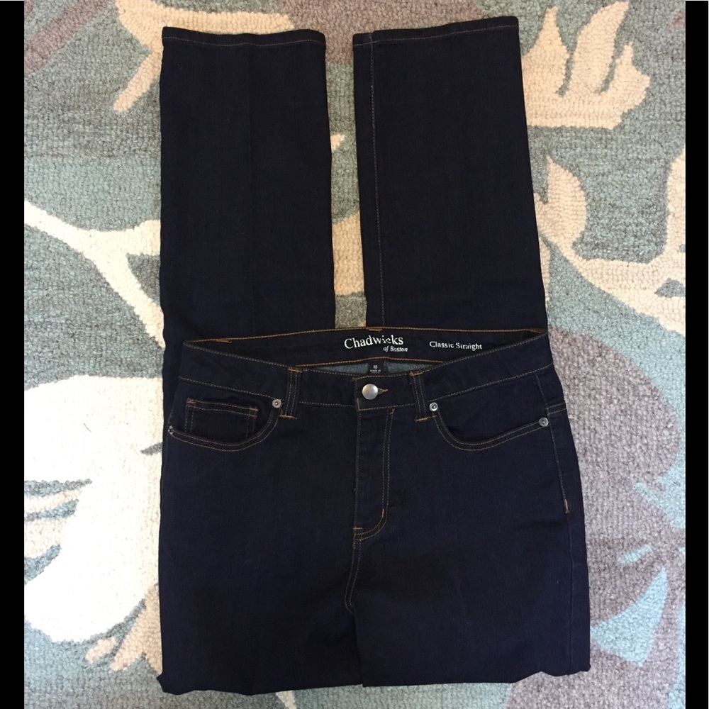 Women’s Dark Navy Stretchy Jeans  10
